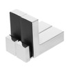 Operitacx 2pcs Adjustable Glass Shelf Brackets Supports for Thickness Stable