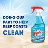 Windex Glass and Window Cleaner Spray Bottle, Original Blue, 23