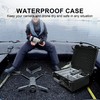 Lekufee Waterproof Hard Carrying Case with Padded Dividers for DJI