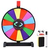 WinSpin 12" Color Prize Wheel Wall Mounted or Tabletop 14
