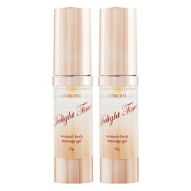 Curicell Delight Time Moisturizing Dryness Feminine Cleansing Care Gel, 15g, 2 pcs / 큐리셀 딜라이트타임 보습 건조증 여성청결 케어젤, 15g, 2개