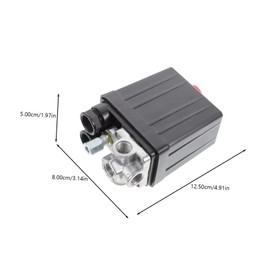 COHEALI Air Compressor Regulating Valve Pressure Control Valve for Systems Durable Construction Easy Installation for Air Compressors and Inflators