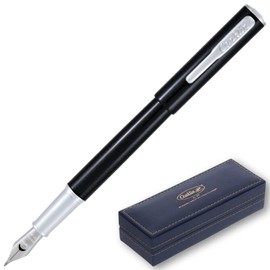 Conklin Coronet Black Fountain Pen with Medium Tip (CK71820)
