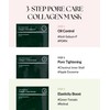 Collagen Overnight Face Mask 3 Step Pore Minimizer Hydrogel Sheet&Boost