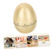 GRIRIW Creative Egg Shape Timer Fun Kitchen Cooking Timer for