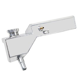 Radiator Coolant Overflow Expansion Tank Compatible for 1996-2004 Ford Mustang Cobra SVT GT Mach 4.6l V8 1997 1998 2000 01 02 03 Aluminum