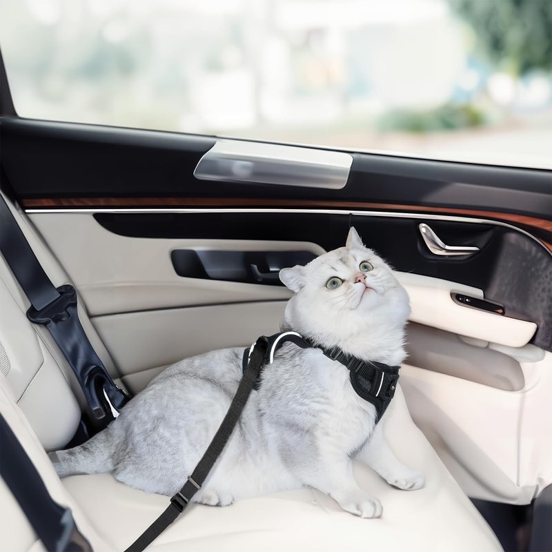 Cat Harness and Leash for Walking, Cat Car Harness, Soft