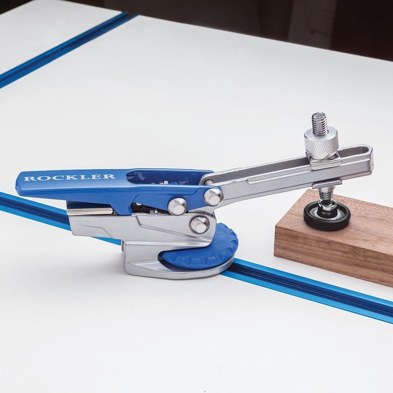 Rockler Auto-Lock T-Track Hold Down Clamp – Adjustable Clamps for