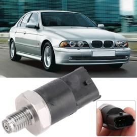 Fuel Pressure Sensor, 0281002405 Oil Distributor Pressure Sensor Professional Manufacturing Suitable for 3 5 7 X5 2.5 3.0 D XD