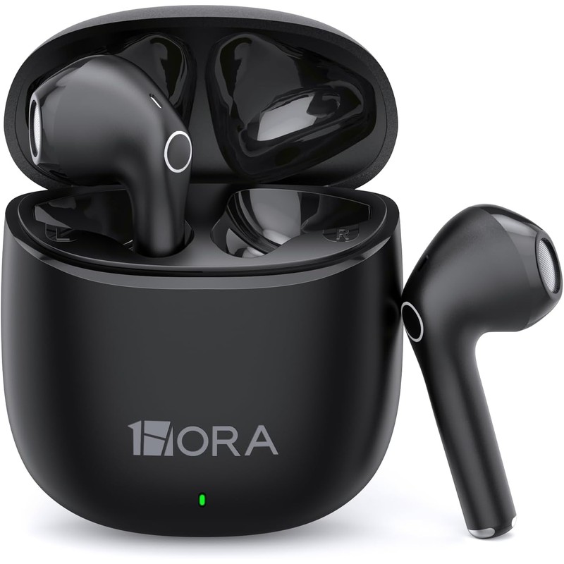 1 Hora Audífonos Inalámbricos Bluetooth In Ear con Control Táctil