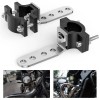 Nilight 2Pcs Motorcycle Tube Clamp Mounting Brackets 0.7 to 1.2Inch