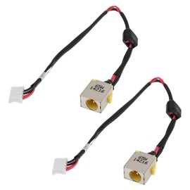 EMSea 2 x 65 W 17 cm DC Power Jack Socket Kabel kompatibel mit Acer Aspire E1-531 Laptop
