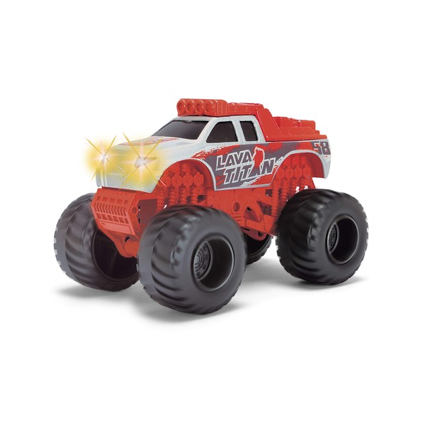 DICKIE TOYS 1:43 Scale Die-cast Monster Truck, Red (203752010Y12-RED)