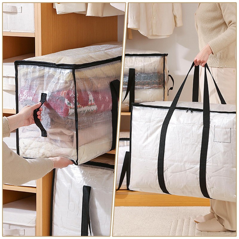 YiZhou 4 Pack Heavy Duty Storage Bags | 95L Moving
