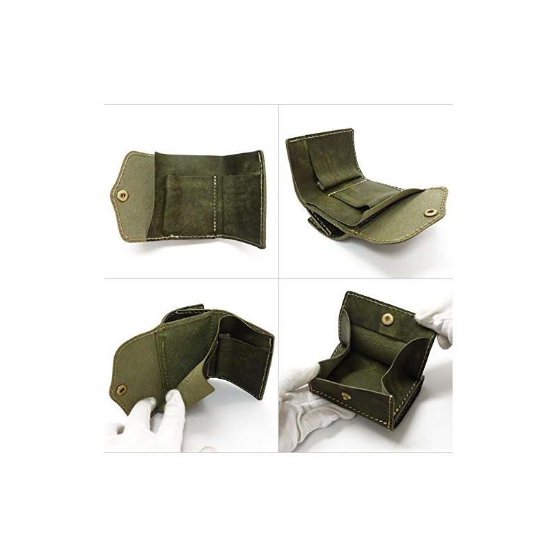 Cham PUEBLO CMSP-012 NAVY Trifold Wallet, Mini Wallet, Coin Purse,