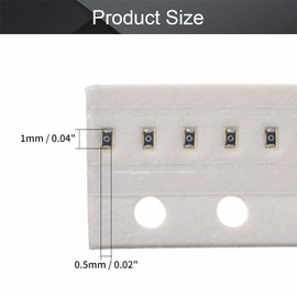 Fielect 10Pcs SMD Fuse One time 0402 SMD Fuse 32V 2A Surface Mount Chip for Com-Communications Overcurrent Protection