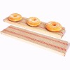 Bompro 1 Pair Bagel Boards For Baking Bagelsï¼ŒCedar and Burlap