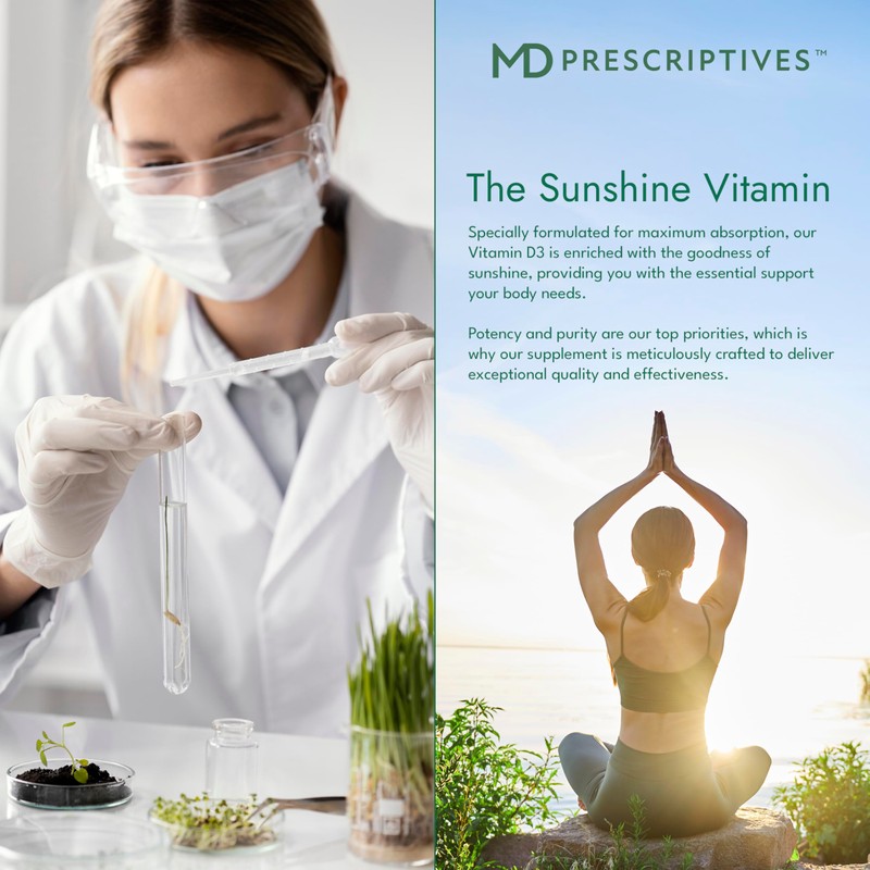 MD Prescriptives MD Prescriptives Vitamin D3 180 Gelcaps - Maximum