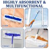 Uoxmiy 60 Pcs Disposable Dusting Cloths, Dry Sweeping Cloths Pads