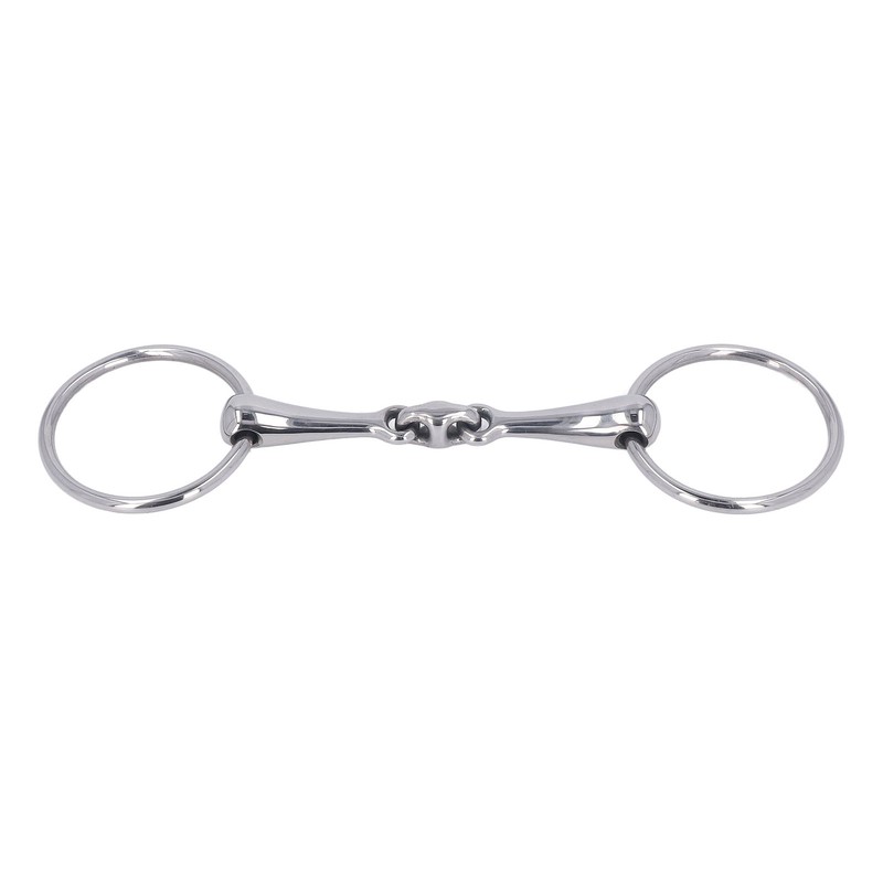 Horse Snaffle Stainless Steel Flexible Jointed Wearable Rust Proof O