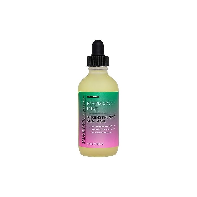 Piere's Apothecary Rosemary & Mint Strengthening Scalp Oil