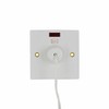 STATUS Ceiling Switch | White 45A 2 Way Pull Cord