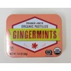 Trader Joe's Organic Pastilles Gingermints, Net Wt. 1.41oz /40g (Pack