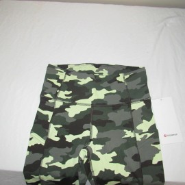 Lululemon Fast Free HR Tight Yoga Pant 25" LW5BXR HCCG Camouflauge 6 NWT