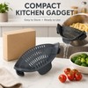 Clip-On Silicone Strainer for Pots & Pans – Compact Colander