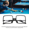 Dilwe Adjustable Myopia Billiard Glasses, TR90 Sports Safety Goggles with