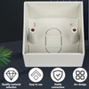 NIYATA 4pcs Surface Mount Back Box for Ethernet Wall Plates,
