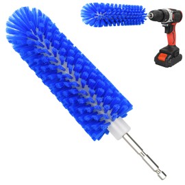 Wheel Brush, Soft Drill Wheel Cleaner Brush, Highly Dense and Durable Car Cleaning Brush for Wheels, Rims, Engines, Exhaust(1 Pack Drill Wheel Brush)
