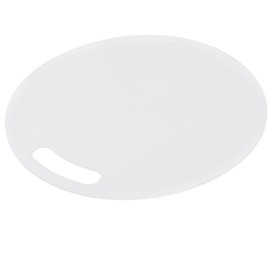 uxcell Plastic Kitchen Round Dual Side Fruit Vegetable Meat Cutting Chopping Block Mats Board