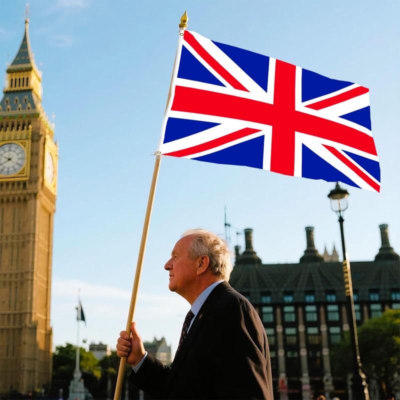 Union Jack Flag, 150 x 90 cm, Double-Sided British National
