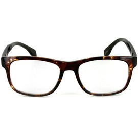 Alumni RX06 Optical-Quality Reading Glasses with Aluminum Frames for Men (Tortoise +2.50)