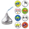 Monster Truck Labels for Hershey Kisses Chocolates by Adore By