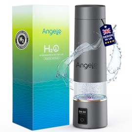 2025 Upgraded Hydrogen Water Bottle 6.0【 Authoritative Certified - 3000 PPB】Hydro Water Bottle 100% Leak Proof【8-Hour Hydrogen Lock】PEM/SPE Technology Produces Hydrogen Water with Purity of 99.99%