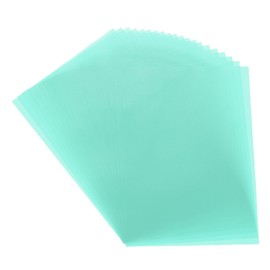 MECCANIXITY Colored Vellum Paper, 40 Sheet Sky Blue Transparency 8.3" x 5.9" Printable Vellum Paper, Translucent Vellum Sheets for Printing Wedding Invitations Ink Jet Laser Printer