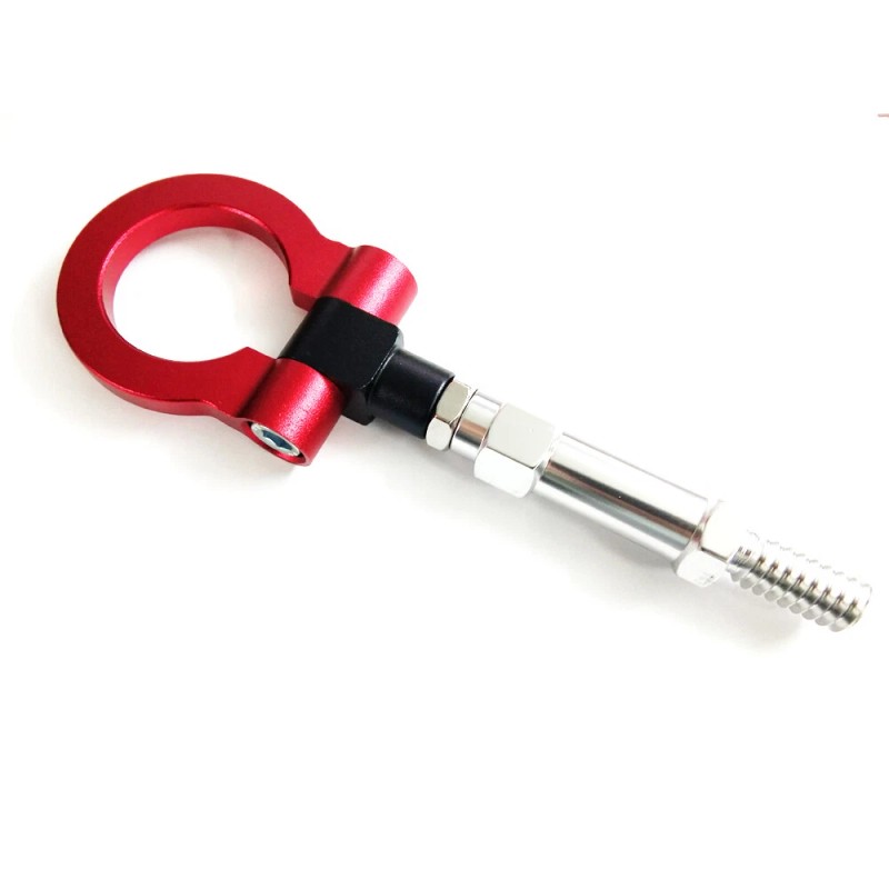 blumax_tech 1PC Red Track Racing Style Tow Hook Ring For