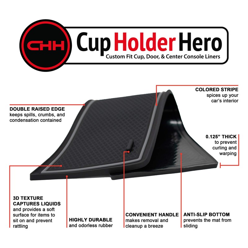 CupHolderHero fits Chevy Silverado 1500 Accessories & GMC Sierra 2014-2022