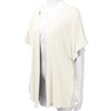 EIMIN Women's Kimono Style Short Sleeve Open Front Loose Fit
