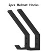 Newyuan 2 Pieces Motorcycle Helmet Holder Hooks Jackets Bags Fabric
