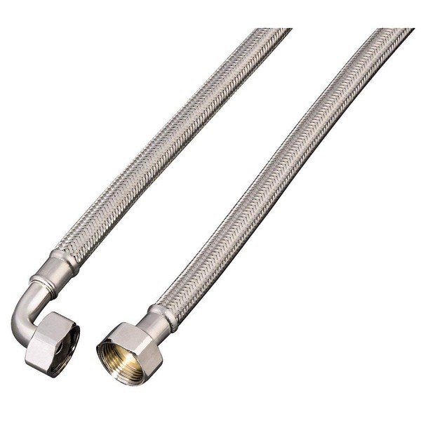 Xavax Extension for Washing Machine/Dishwasher Inlet Hoses, Kink-Proof Reinforced Inlet