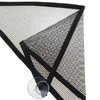 DGZZI 2PCS Black Nylon Pet Wall Mounted Climbing Swing 33x33x48cm
