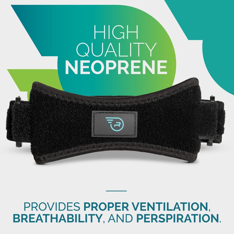 Run Forever Sports Patella Strap Knee Brace Support for Arthritis,