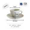 Marusan Kondo Dusty 22392 Cup & Saucer, Coffee Cup, 6.8