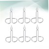 Ipetboom 1 Set 6pcs Tweezer Eyebrow Women Ladies Fine Kits