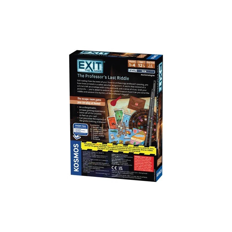 Thames & Kosmos - EXIT: The Game - The Professor's