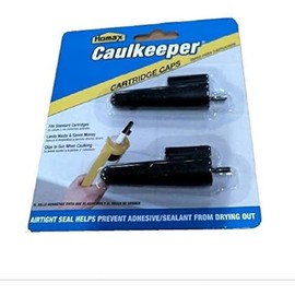 Homax 71773000658 Caulkeeper 2 Piece Caulk Caps, Black
