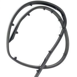 Generic 86357-B1000, 86357B1000, Front Bumper Upper Strip Rubber Trim Seal for Hyundai Genesis G80 2015-2018